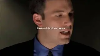 Ben Affleck-Boiler Room(They say money can't buy happines?)