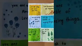 You Are Worthy & Capable 🌸 | Positive Affirmations Art  #shorts