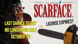 PAYDAY 2 - LAST CHANCE TO BUY SCARFACE