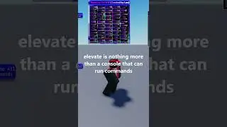 WHY YOU CANT GET BANNED WITH ELEVATE SS |#shorts #roblox #hacker #bannedroblox #banned #robloxscript