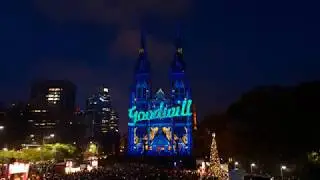 The Lights of Christmas - St Mary's Cathedral Sydney