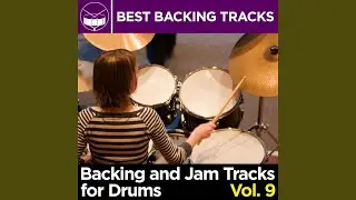 Drum Backing Track Fast Blues in E Minor