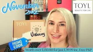 TOYL November 2022 Beauty Subscription Box Unboxing