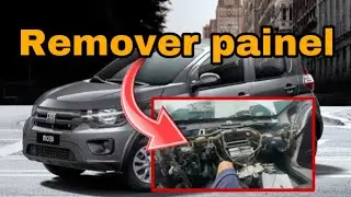 Como remover painel completo fiat mobi ✅