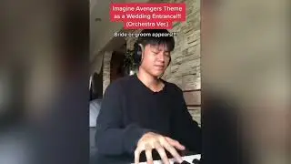 Imagine 'Avengers Main Theme'  as a wedding entrance!!
