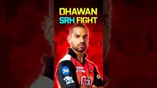 Shikhar Dhawan Breaks Silence 🔥 on SRH IPL Controversy 😳 #cricket #viralvideo #cricketshorts