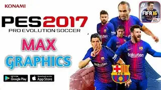 PES 17 MOBILE NEW UPDATE WITH V6.0 FEATURES ADDED | PES 17 NEW UPDATE FIFA 16 ANDROID