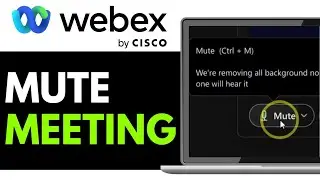 How to Mute in Webex Meeting 2025 (EASY GUIDE)