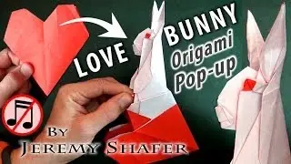 Easter Bunny Pop-up Card (no music)