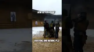Shooting and moving pt.2. How do you train? #combatives #shootingrange #selfdefense #fight #moving