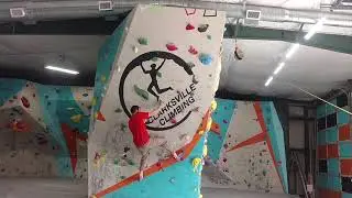 Bouldering at Clarksville Climbing