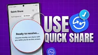 Как использовать функцию Quick Share на Samsung | Простое руководство по обмену файлами для телеф...