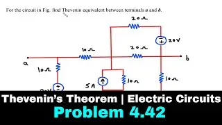 Thevenin’s Theorem #442 | Electrical Engineering