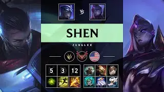 Shen Jungle vs Bel'Veth - NA Grandmaster Patch 25.19