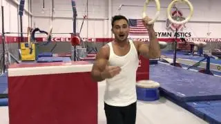 Rings forward roll