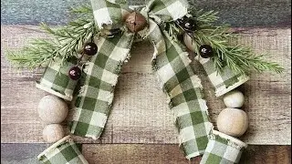 Spool Wreath - Simple DIY #diy #craft #cute