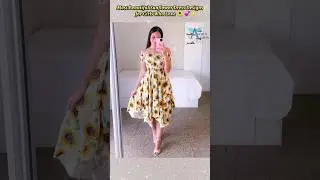 Most Beautiful Sunflower Dress Designs for Girls Who Love Sunflowers 🌻💕