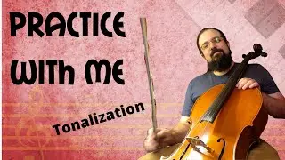 Tonalization Exercises |  Cello Practice With Me | Suzuki Cello School Volume 2