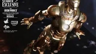 Обзор фигурки Iron Man 3 Midas MK XXI HD от Hot Toys | www.TekSushi.com
