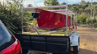 Heron Sailing Dinghy - 20years buried in a shipping container - boat restoration #dinghy #sailing
