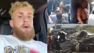 Jake Paul REACTS To Anthony Joshua DEADLY Car Accident 
