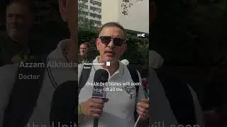 Syrians gather outside UN headquarters, celebrating Sharaa&rsquo;s presence at General Assembly