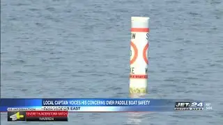 Local boat captain voices concern for inexperienced paddle boat riders safety