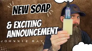 Johnnie Ray NEW Beard/Body Soap & Free Growth Oil Sample!
