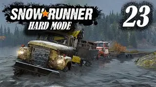 SnowRunner - Hard Mode - Claiming the White Western Star 4964 - Episode 23