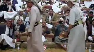 اجمل رقصه في افراح آل مخارش وآل مرفق وآل الصلاحي  2019/6/12