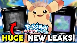 HUGE POKEMON NEWS! 17 ISLANDS LEAKED for Pokemon Winds & Waves Generation 10