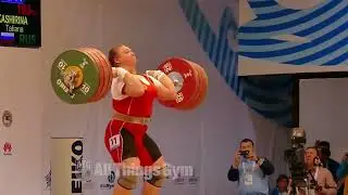 Tatiana Kashirina 193kg Clean and Jerk World Record