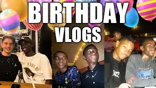 3 BIRTHDAY DINNERS IN ONE VIDEO/birthday vlog