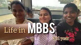 3rd yr MBBS 🩺 Vlog || clinical postings🏥 | med lectures || med school vlog ~ meet this MEDICO