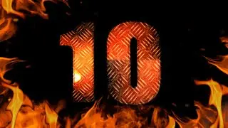 🔥 FIRE & FURY 🔥 10 Second Countdown with VOICE, Fire and Giant Explosion! V3