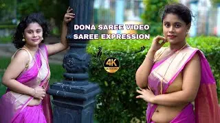DONA SAREE EXPRESSION // Saree Video// Bong Beauty// Saree Lover #sareelove #saree  #sareestyle