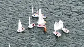 No Tears Senior Fleet Race 4 Leeward Mark rounding