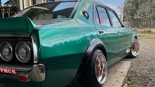 ケンメリ（ヨンメリ）gc110 に極太タイヤ入れてみた。