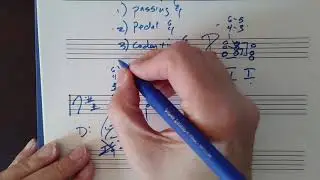 SATB: cadential 64