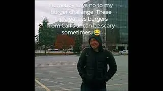 Scared of My Triple Patties Burger Challenge!