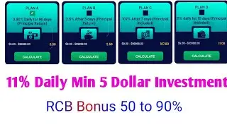 Bitbull.ltd Review | 11% Daily Min 5$ investment | RCB Bonus 50 to 90%