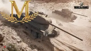 ACE TANKER Mastery - T-43: |Monastery| damage shots cut of World of Tanks battle