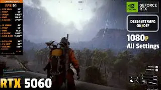 ARC Raiders - RTX 5060 | 1080p All Settings | Ray Tracing On/Off | DLSS 4 & MFG On/Off