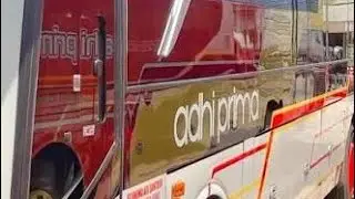 REUPLOAD!! Ke Palembang naik bus Adhi prima (sleeper class)