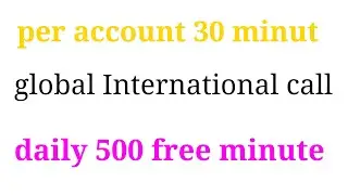 Free call, Global International, phone call 2020