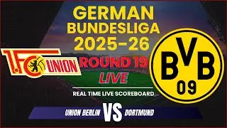 Union Berlin vs Dortmund Live Scores | 2025-26 German Bundesliga Round 19