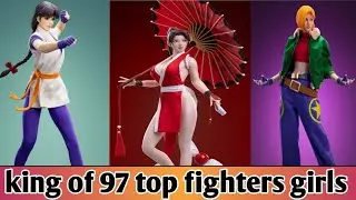 the king of fighters 97 _ the king of fighters 97 top 3 girls _ 😱 _ meta gaming pro #views #viral