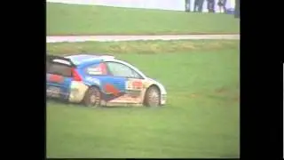 Rallye du Touquet 2012-ES 14- Sortie de Dany Snobeck (C4 WRC)