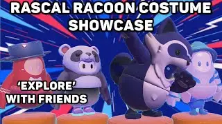 Rascal Racoon Costume Showcase (Fame Pass May 24&rsquo;) Fall Guys Fall Forever Update! With Friends!