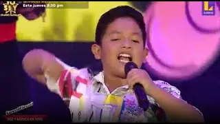 Stiven Palomino | Mi salón está de fiesta | Semifinal | La Voz Kids Perú